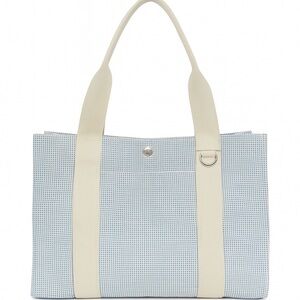 Margo Two-Tone Cotton Canvas Tote
